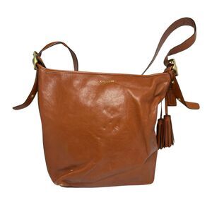 Coach Legacy Duffle 19889 Brown Hobo Shoulder Bag Purse Tote Leather Y2K Hangtag